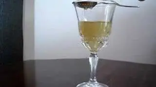 vintage Berger absinthe louche action