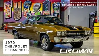 1970 Chevrolet El Camino SS *SOLD* // Crown Concepts C0094