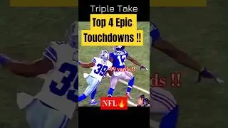 Top 4 Most Athletic NFL Touchdowns of the Decade #NFL #Football #Touchdowns #TripleTake