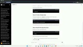 python manage py create app