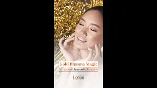 Experience the luxury of Ayurveda with Loriini&rsquo;s MegPep Serum. Gold  Bhasma + Advanced Peptides = Yo