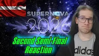ESC 2026 REACTION: SUPERNOVA 2026 SECOND SEMI-FINAL