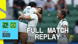 Brazil STUN reigning champs 🔥 | Ireland v Brazil | Perth HSBC SVNS 2025 | Full Match Replay