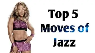 Top 5 Moves of Jazz &bull;All for Fearless Red #Jazz #WWE #WWEJazz