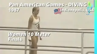 1987 Pan American Games Women 10 Meter Diving Finals
