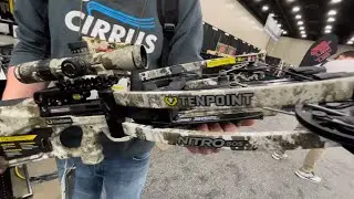 2022 ATA Show. Shooting The New TenPoint Nitro 505! Fastest Crossbow On The Market?!