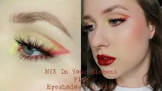 NYX In Your Element Palette - Fire | Makeup Tutorial | Sam Weidman