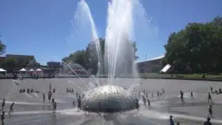 International Fountain at the Seattle Center 4K