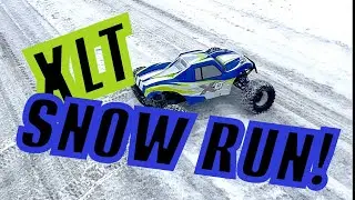 RC Monster Truck in the snow!  