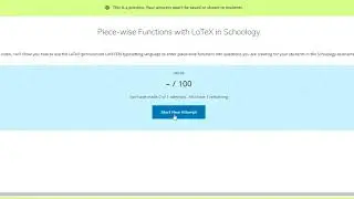 Schoology   Piece wise Functions Using LaTeX