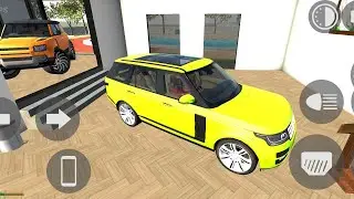 Frinklin Ne apni rangrover ko green colour me kar liya hai indian bike driving 3d game me 