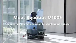 Smart Auto-charging, Clean Floors, Less Work - Sveaverken M100E Cleaning Robot ⚡