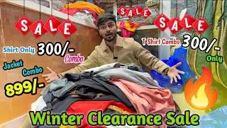 Biggest Winter Clearance Sale 🔥|| Shirt Or T-Shirt Combo 300/- Only Jacket Combo 899/- In Asansol 