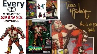 *see newer video* Every McFarlane Toys Spawn Universe Comparison List Action Figures  Page Punchers