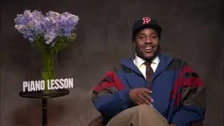 MALCOLM WASHINGTON Tease interview - THE PIANO LESSON - Danielle Deadwyler, John David Washington