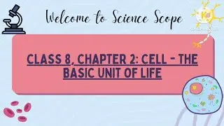 Class 8 | Biology | Chapter 2 | Cell - The Basic Unit of Life