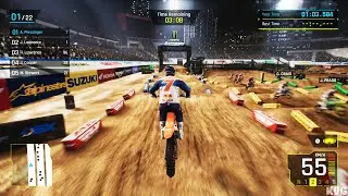 Monster Energy Supercross 25 - Aaron Plessinger Gameplay (PC UHD) [4K60FPS]