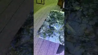 Top Labradorite Blue granite rectangle coffee table