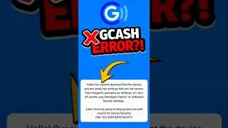 GCash Error?! Fix Device Security Issue FAST! 😱📱