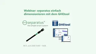 Webinar 'Design separatus easily with GHEtool' (11/06/2025)