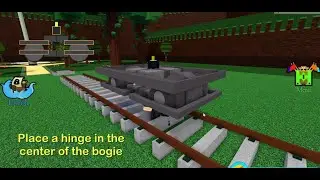 Roblox Build a Boat For Treasure Train Tutorial 2024  : Train Wheels (Second half)