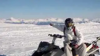 Backcountry Sled Skiing BC Canada