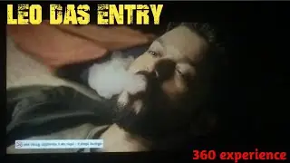 leo das entry theatre response 💥 with real 360 theatre experience 🦁 thalapathy vijay mass entry