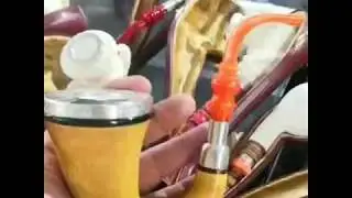 EDWARDIAN  CALABASH PIPE #4382