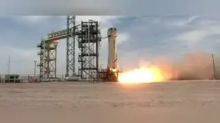 New Shepard Blue Origin Jeff Bezos Amazon rocket test
