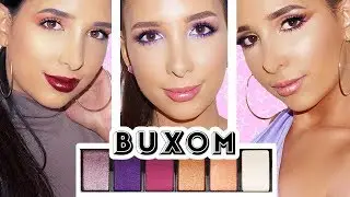 I CREATED MY OWN PALETTES?? 3 Easy Eyeshadow Looks with Buxom Cosmetics | Mar