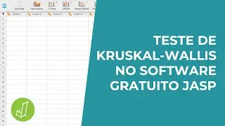 Testes não-paramétricos: Teste de Kruskal-Wallis no software gratuito JASP