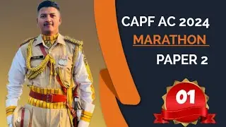CAPF AC 2024 PAPER 2 ESSAY MARATHON 4 TOPICS IN 1 VIDEO