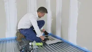 Montage Easy Drain douchegoot op LEWIS Zwaluwstaartplaten