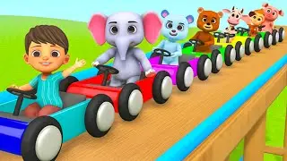 🐹 Hickory Dickory Dock Song 🎶 | Hamster Nursery Rhyme & Kids Learning Cartoon 🕒 | Fun Preschool Song