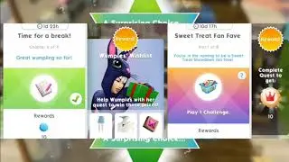 Part 10 Wumples' Wishlist Chapter 2 Limited Quest Tutorial The Sims Mobile