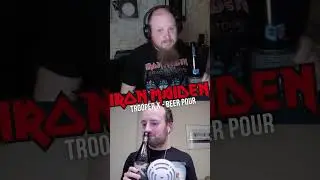 Iron Maiden Imperial Stout 10th Anniversary Trooper X Beer Pour #IronMaiden #Beer #TrooperX