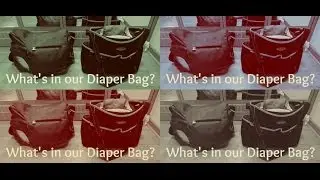 What's in our diaper bag??