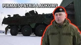 Atklāts pirmais PATRIA bruņutehnikas izvietojuma laukums Kurzemē