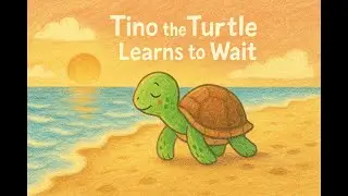 🐢 Tino the Turtle Learns to Wait | 10-Minute Bedtime Story