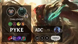 Pyke ADC vs Aphelios - BR Challenger Patch 11.2