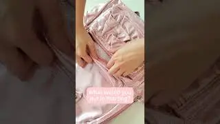 Smaarti Designs - Emily Metallic Girls Backpack (Pastel Pink)
