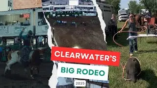 Clearwater's Big Rodeo Adventures: Bulls, Ropes & Chaos!