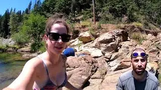 Swimming with Crawdads And Underwater Rock Running in the Trinity River