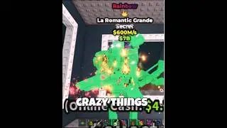 Joining crazy servers and trait farming a rainbow la romantic in steal a brainrot...