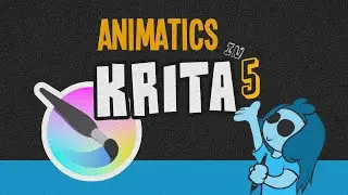 Простая аниматика в Krita 5