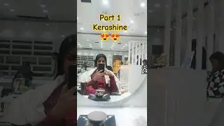 Part 1 Kerashine | Hair Smoothening | #shorts #short #hair #trending #viral #deepaofficial0.8