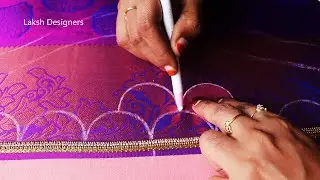 2000 range aari work blouse sleeve design / aari bridal short sleeve design / wedding sleeve model