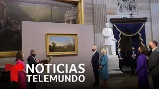 Biden recibe obsequios en nombre del pueblo de EE.UU. | Noticias Telemundo