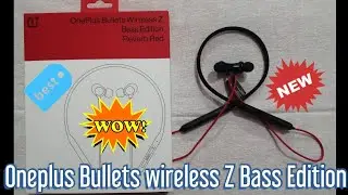 OnePlus Bullets Wireless Z Bass Edition |Reverb Red| !!!!Unboxing!!!!#youtubeshorts #shorts