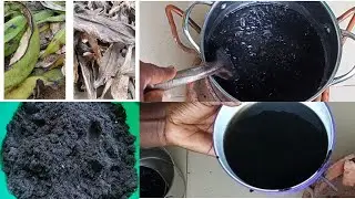 How to make easy LYE water from plantain peels for Black Soap at home
